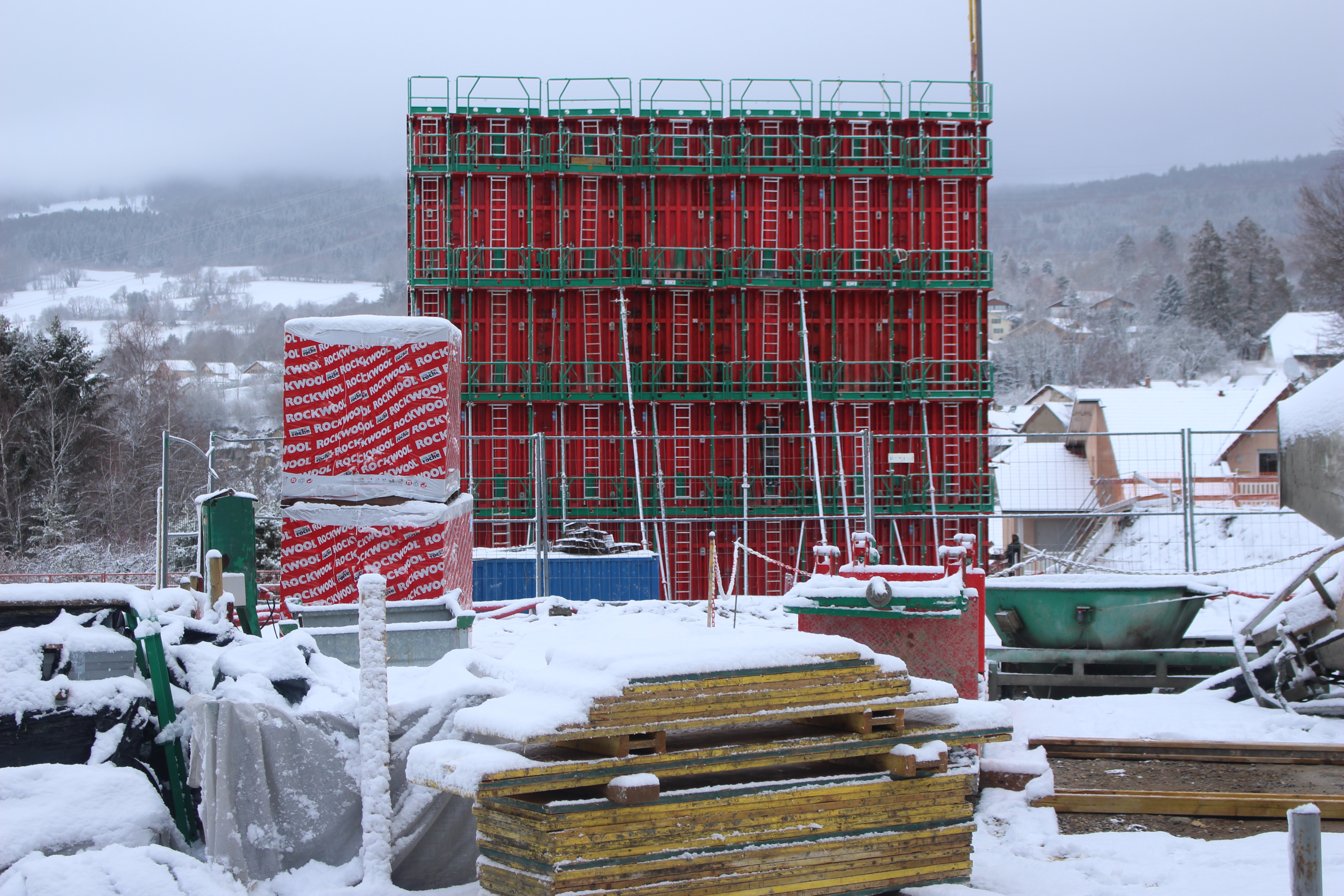 avancement des travaux