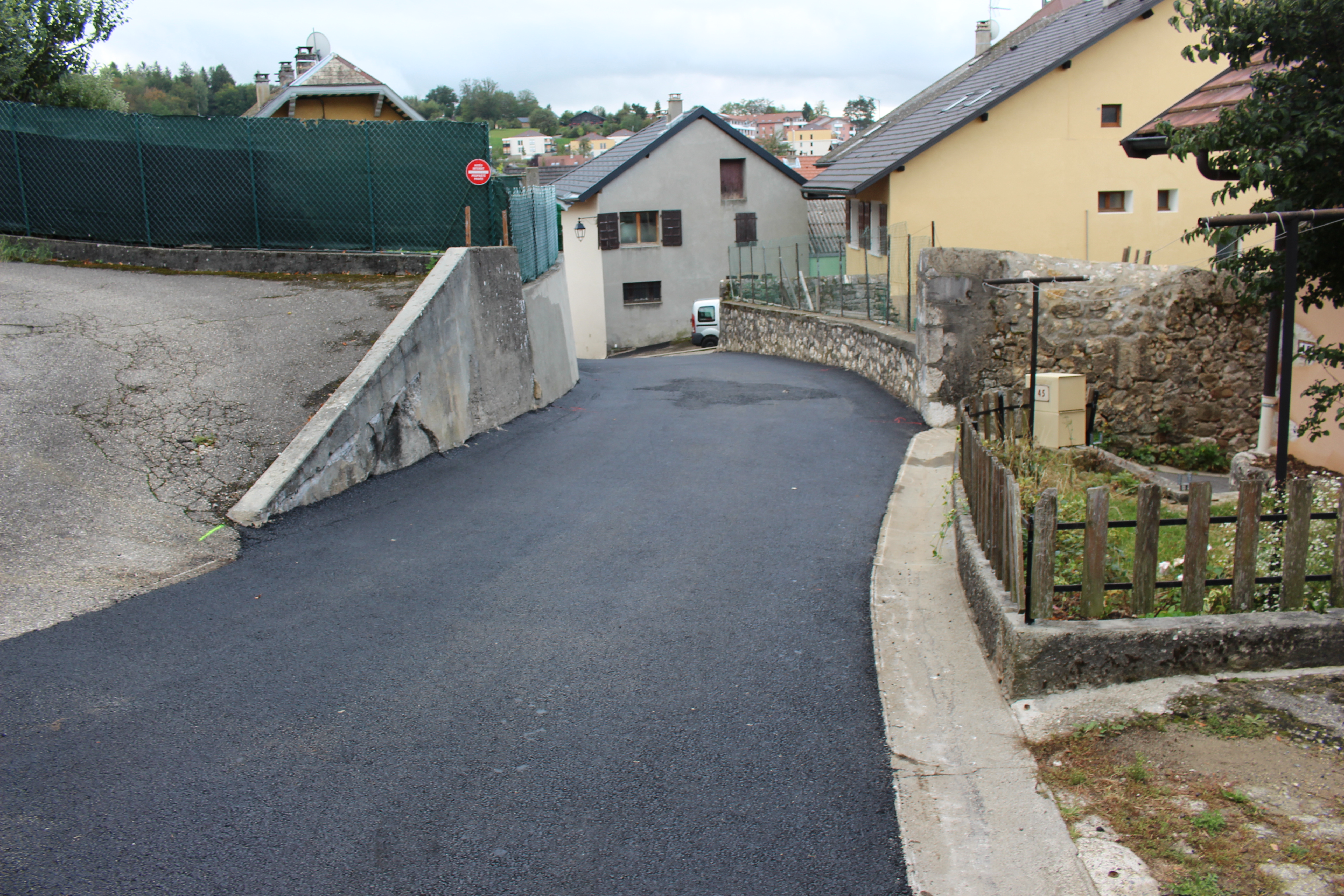 Travaux rue des fours