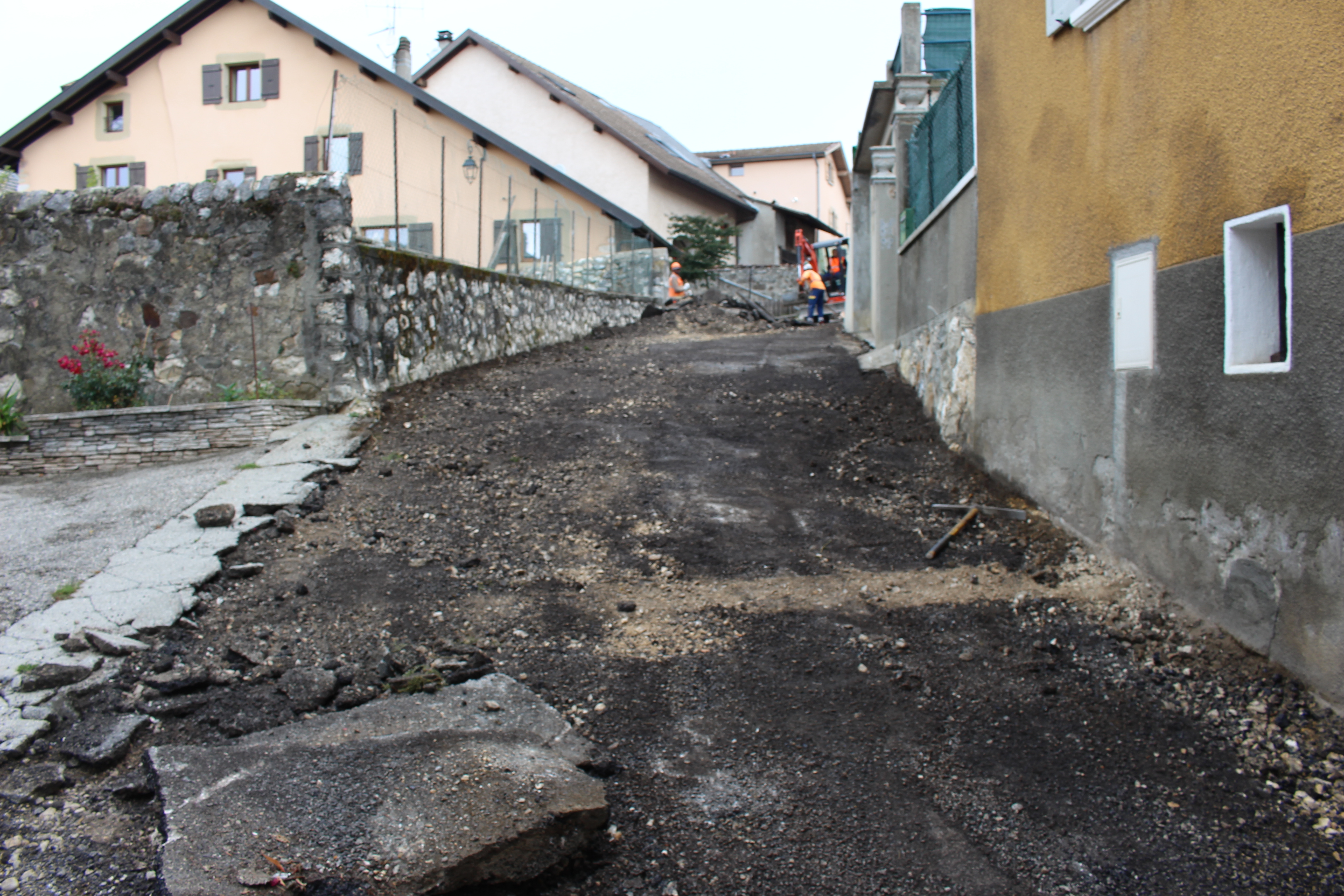 Travaux rue des Fours